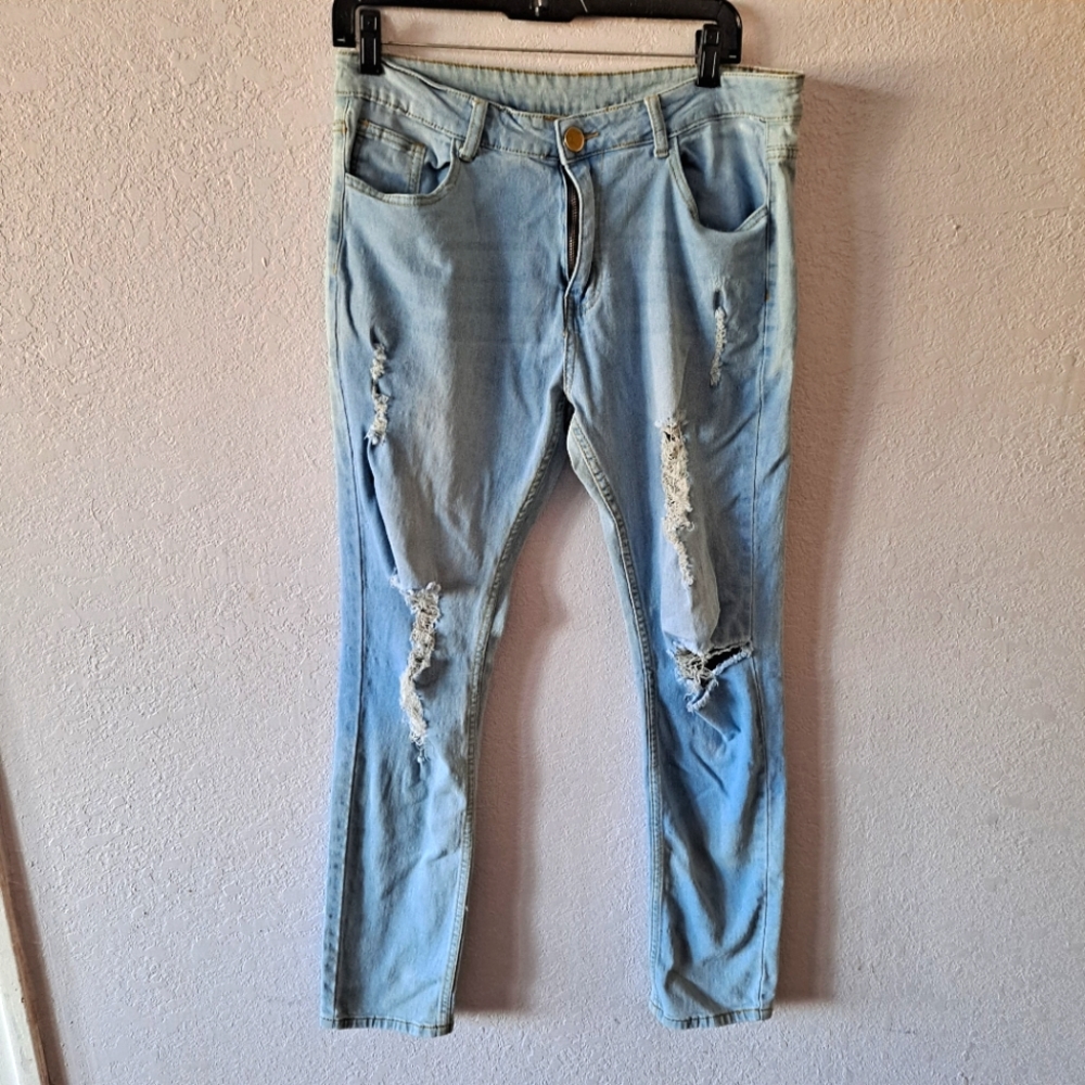 Shein Medium Wash Jeans